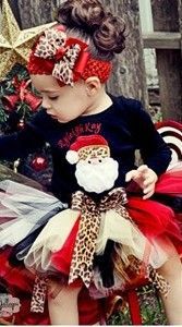 Santa tutu…LOVE THIS! Gosh I hope to have both baby Nic/ Lorenzo Vincezno …