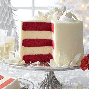 Southern Living Recipes: December 2013- red velvet white chocolate cheesecake Go