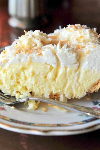 This is a tried-and-true, old-fashioned coconut cream pie. Took many years of se