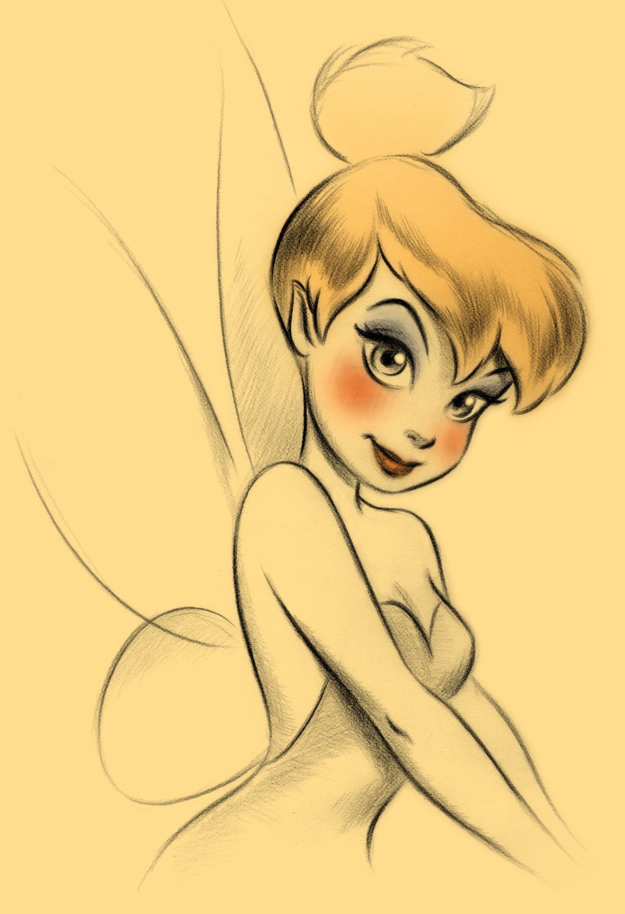 Tinkerbell by Pedro Astudillo would be a cute tattoo