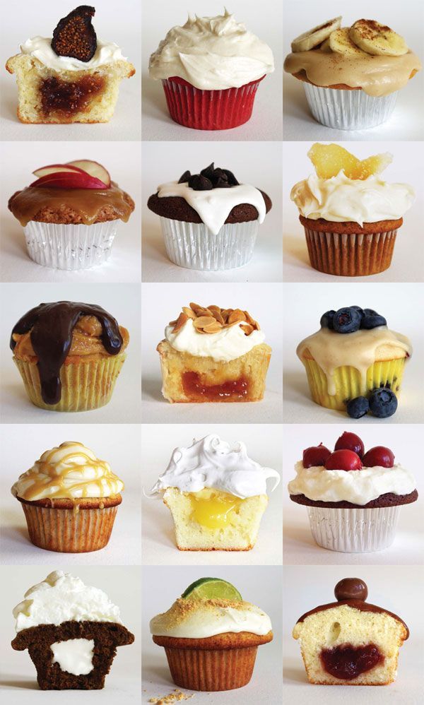 33 amazing cupcake recipes.
