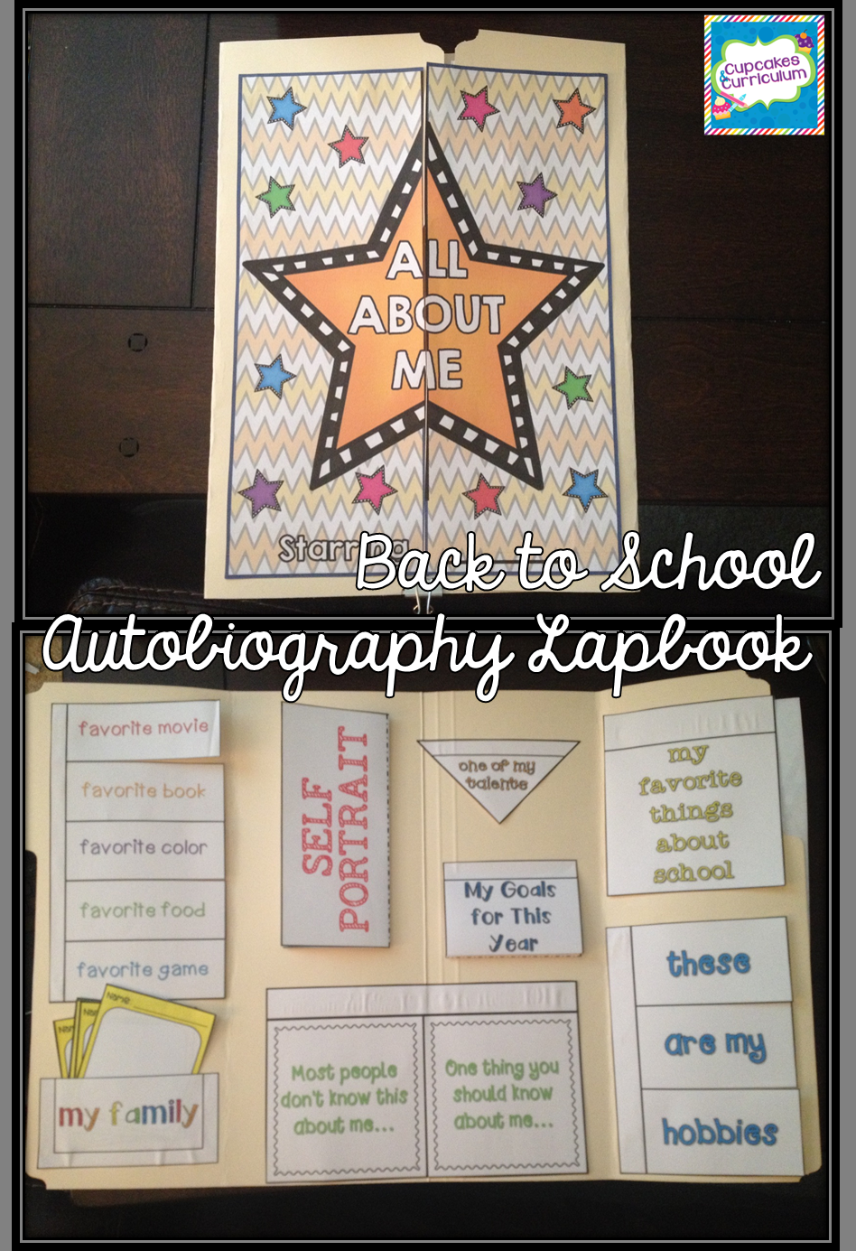 All About Me Audiobiography Lapbook