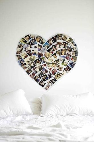 Another heart photo display