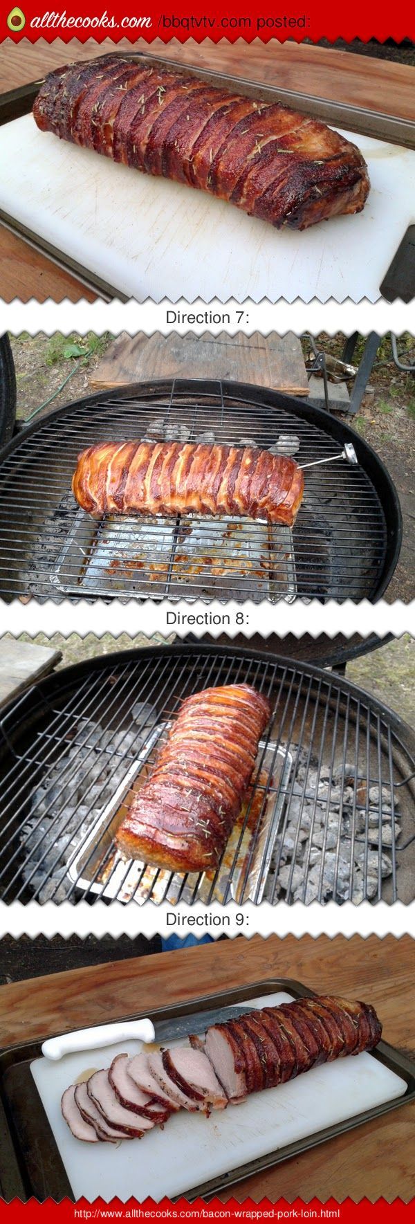 Bacon Wrapped Pork Loin! 4.80 stars
