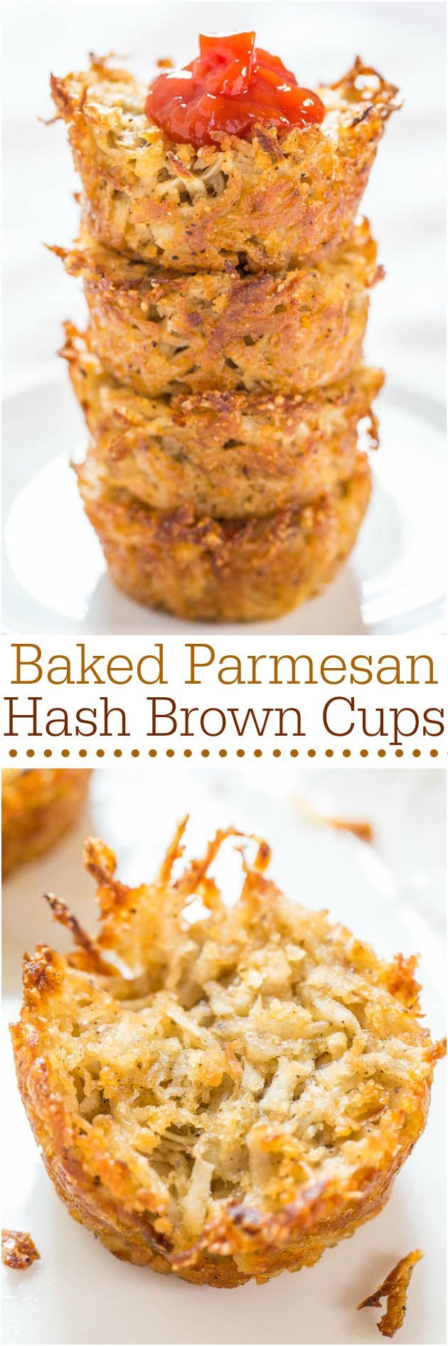 Baked Parmesan Hash Brown Cups – Ea