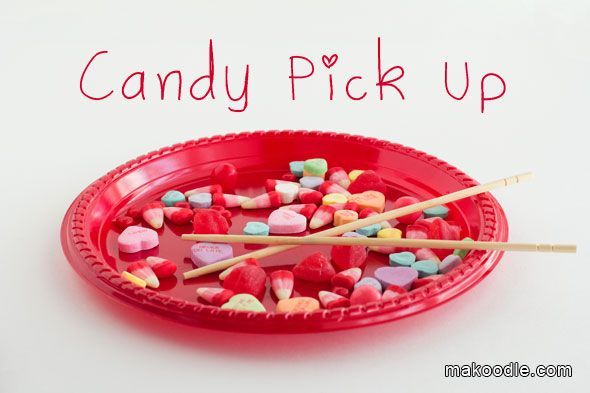Candy Pick up with Chop Sticks – Va