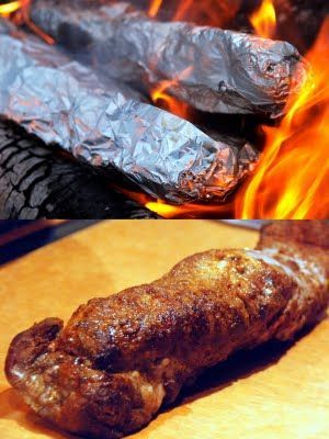 carolynns recipe box: Campfire Pork