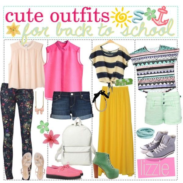 Cute outfits for back to school  fo