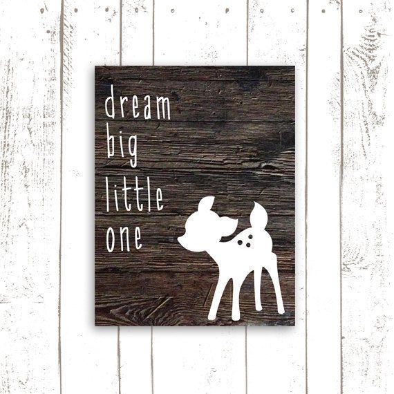 Dream Big Little One Art Print – Nu