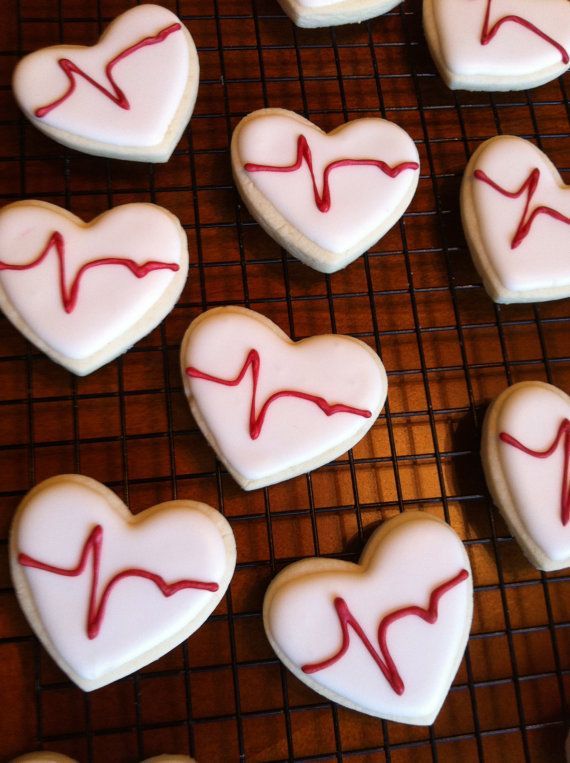 ECG cookies! I am hoping someone wi