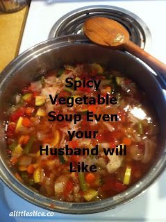 Fresh Vegetable Soup  —  Weight Wa