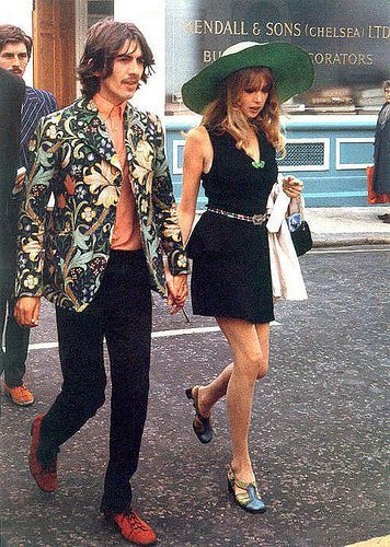 George Harrison & Pattie Boyd. What