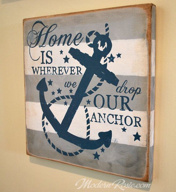 Home is Wherever We Drop Our Anchor