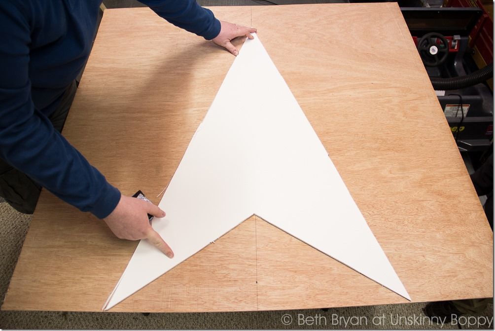 How to DIY a Giant Wooden Star for