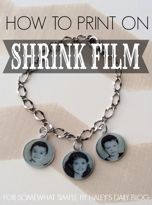 How to print on regular shrink film