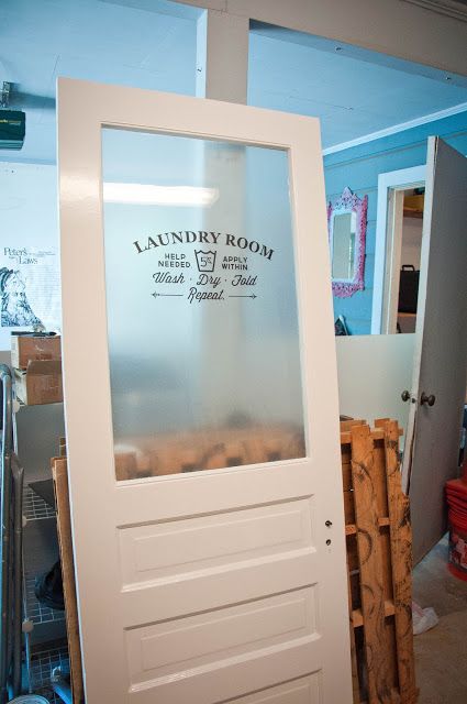 Laundry Room Door