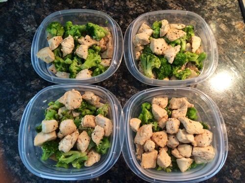 Meal prep high protein, low carb lu