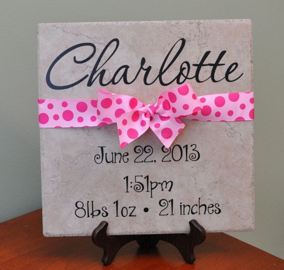 Personalized Baby Shower Gift
