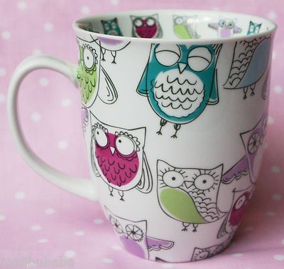 Retro Owl Coffee Mug – I have this!