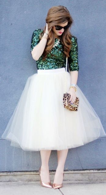Sequins And Tulle…… I LOVE this