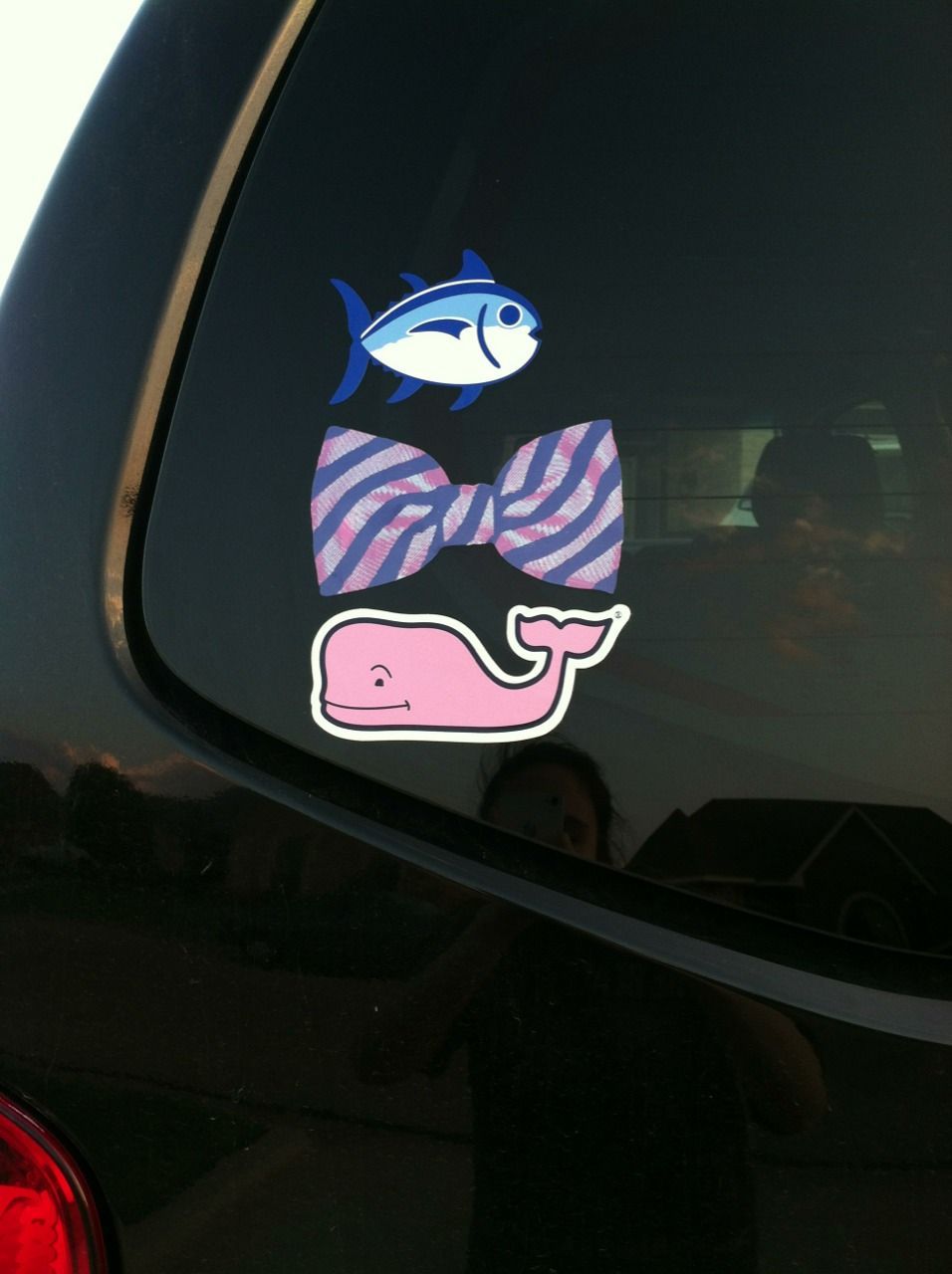 Southern style car stickers