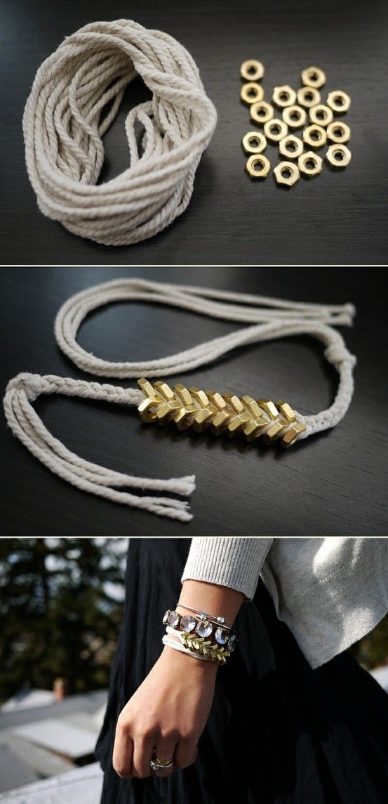 The Chevron Bracelet and other DIY