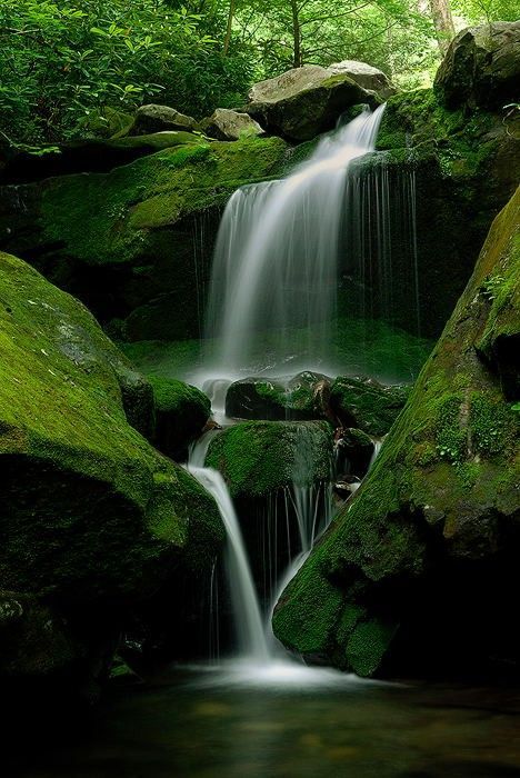 Waterfall, Great Smokey Mountains,