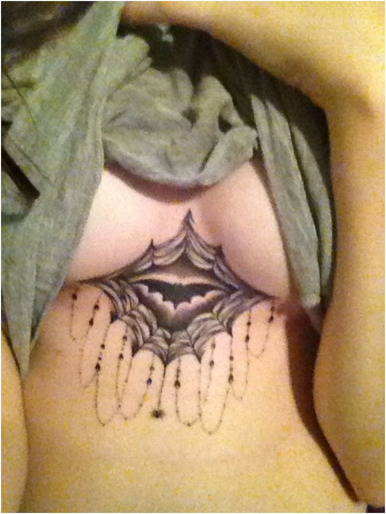 30 Sexy Under Breast Tattoos