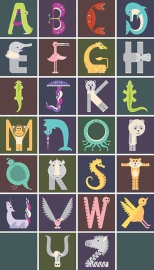Animal Alphabet Multi by Je