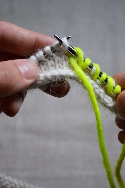 Brioche stitch, a pretty way to kni