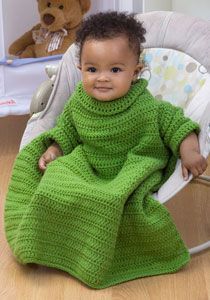 Crochet Baby Snuggle.. good for car