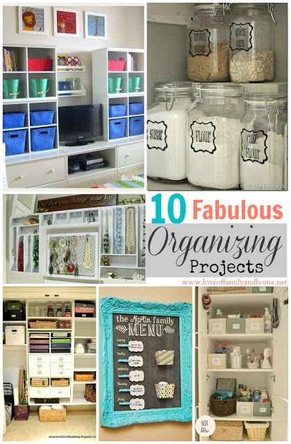 DIY:  10 Fabulous Organizin