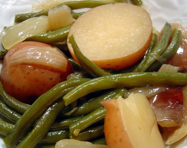 Ham, Green Beans, and Potatoes in s