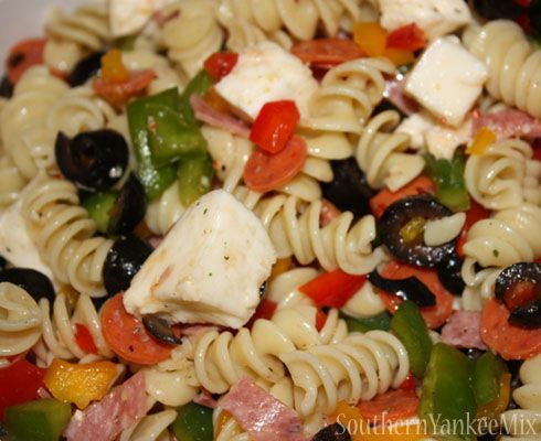 Italian Pasta Salad {Recipe