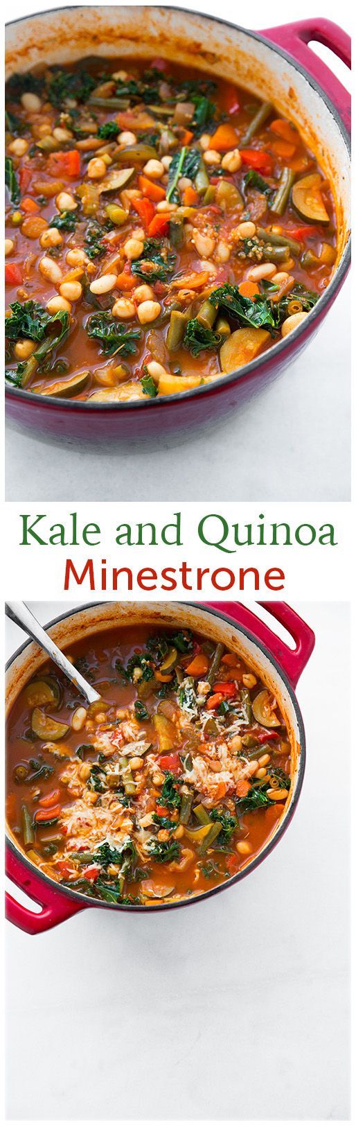 Kale and Quinoa Minestrone – this h
