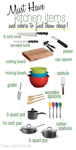 Kitchen Must Haves. I looked a whil