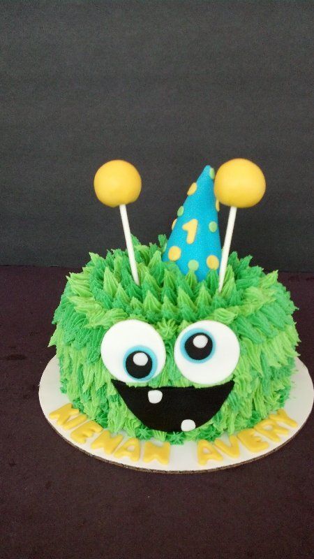 Monster Smash Cake
