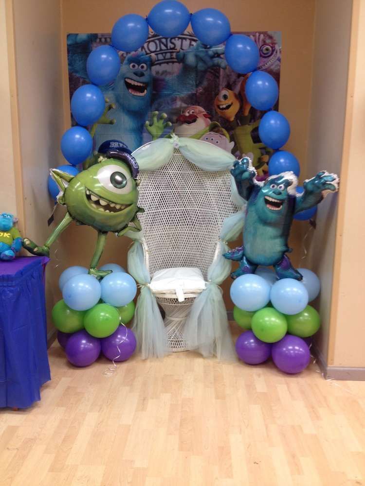 monsters inc Baby Shower Party Idea