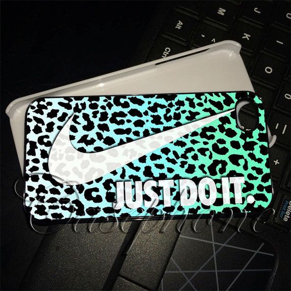 Nike just do it leopard cas