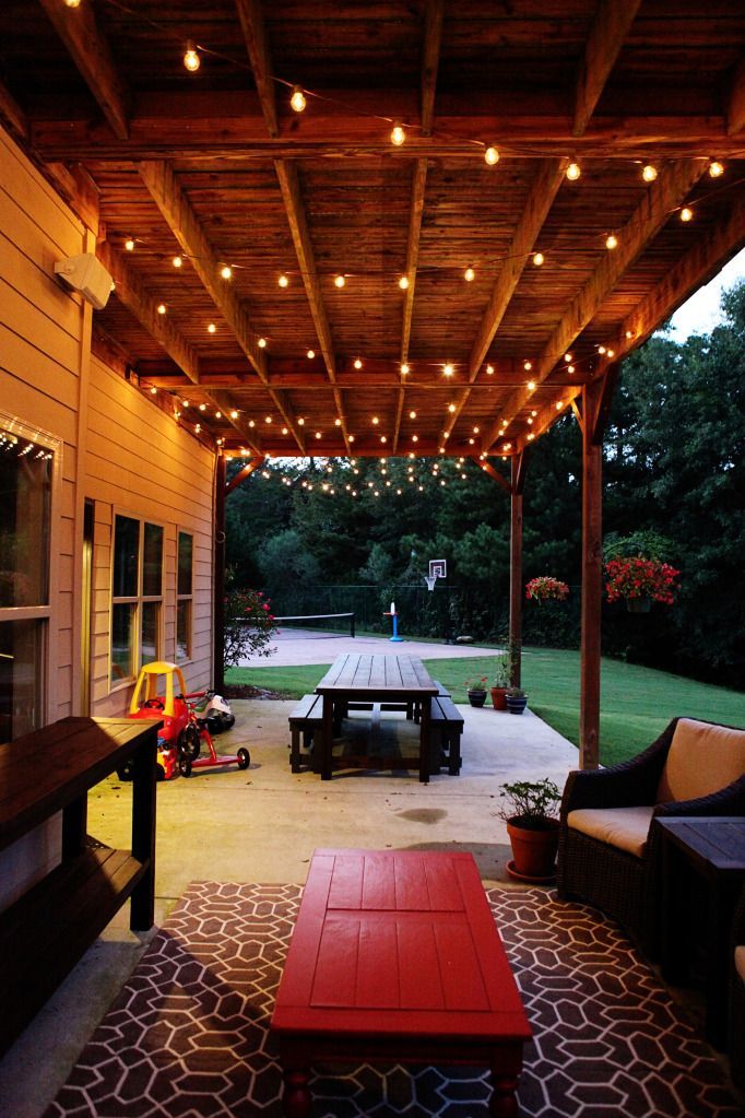 outdoor patio lights – she