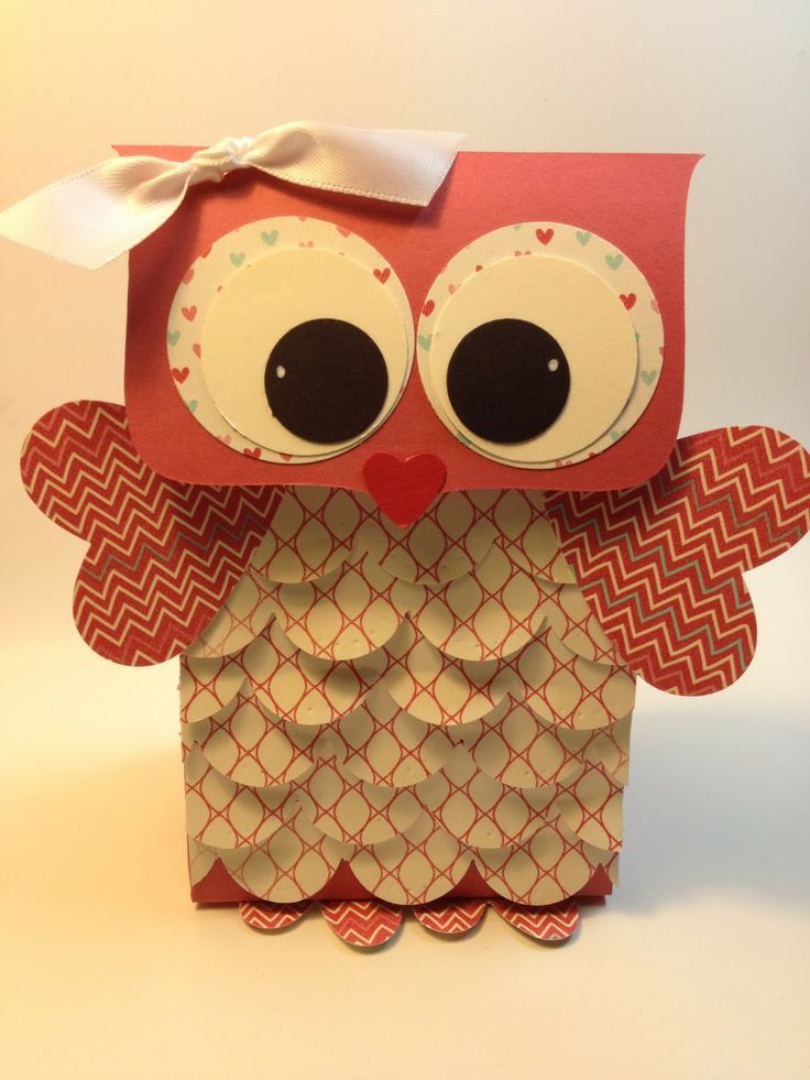 Owl Valentine Box & Owl Valentine Gift Bag