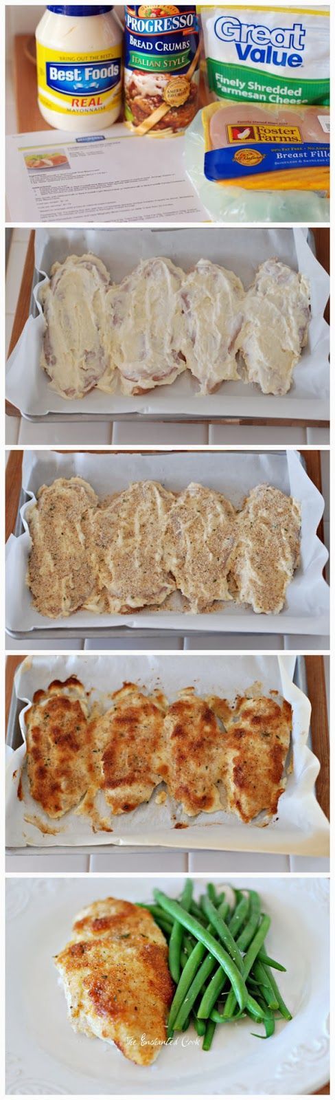 Parmesan Crusted Chicken—- my mod