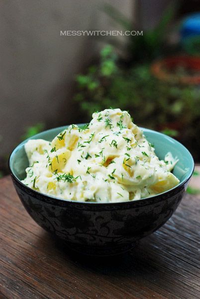 Potatoes In Dill Cream Sauce (Dills