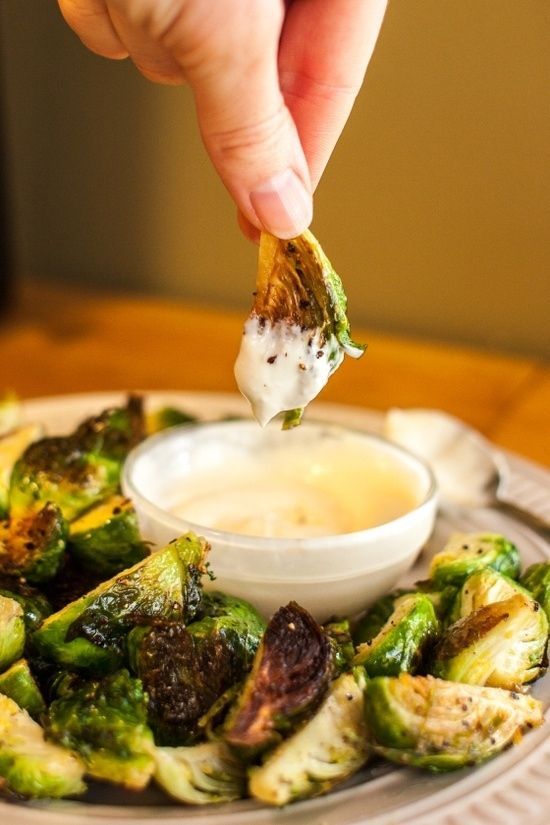 Roasted Brussel Sprouts With Garlic