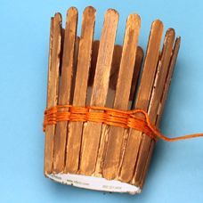 Simple basket weaving kids