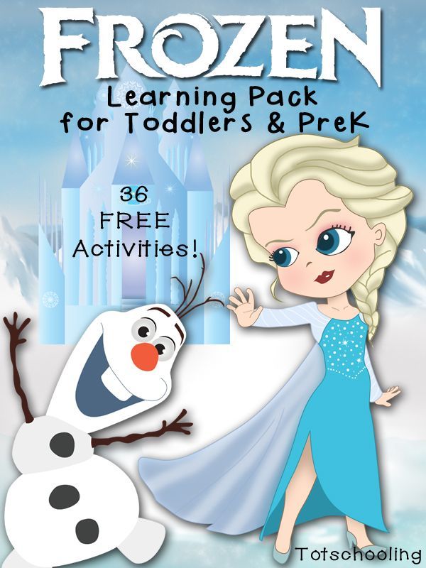 This Frozen Learning Pack from Tots