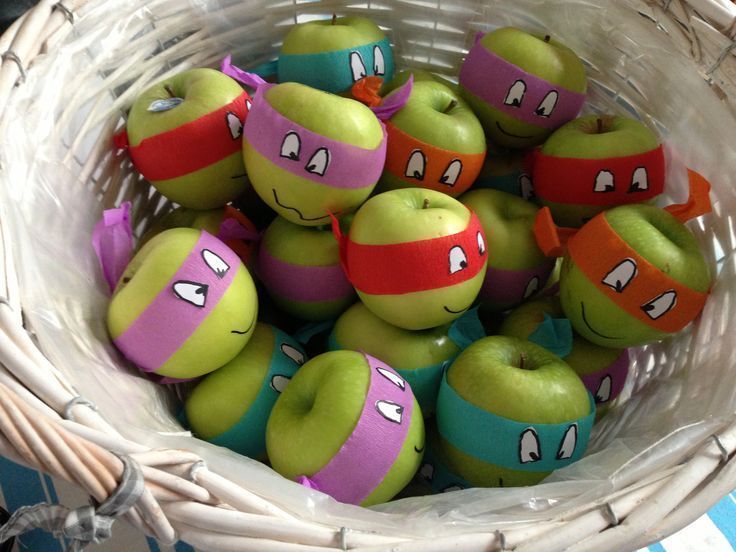 TMNT party snack @Ashley Walters Ma
