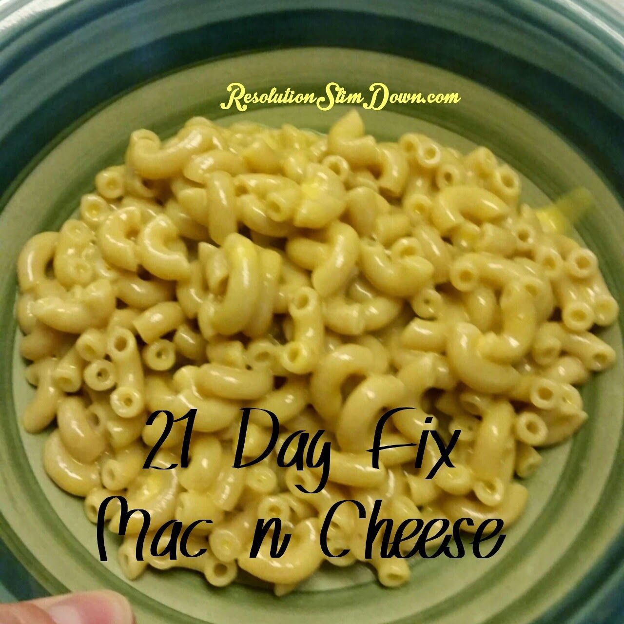 21 day fix macaroni and