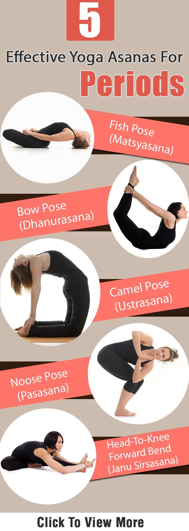 5 Effective Yoga Asanas For Periods : Let us take a look at how the age-old yoga asanas can help us with our