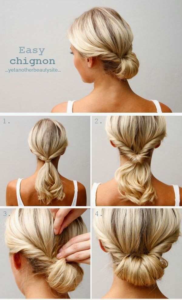 5 Super Easy Updo Hairstyle